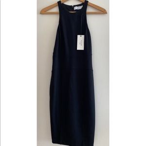 NWT - Ali & Jay Black Midi Body-con Dress